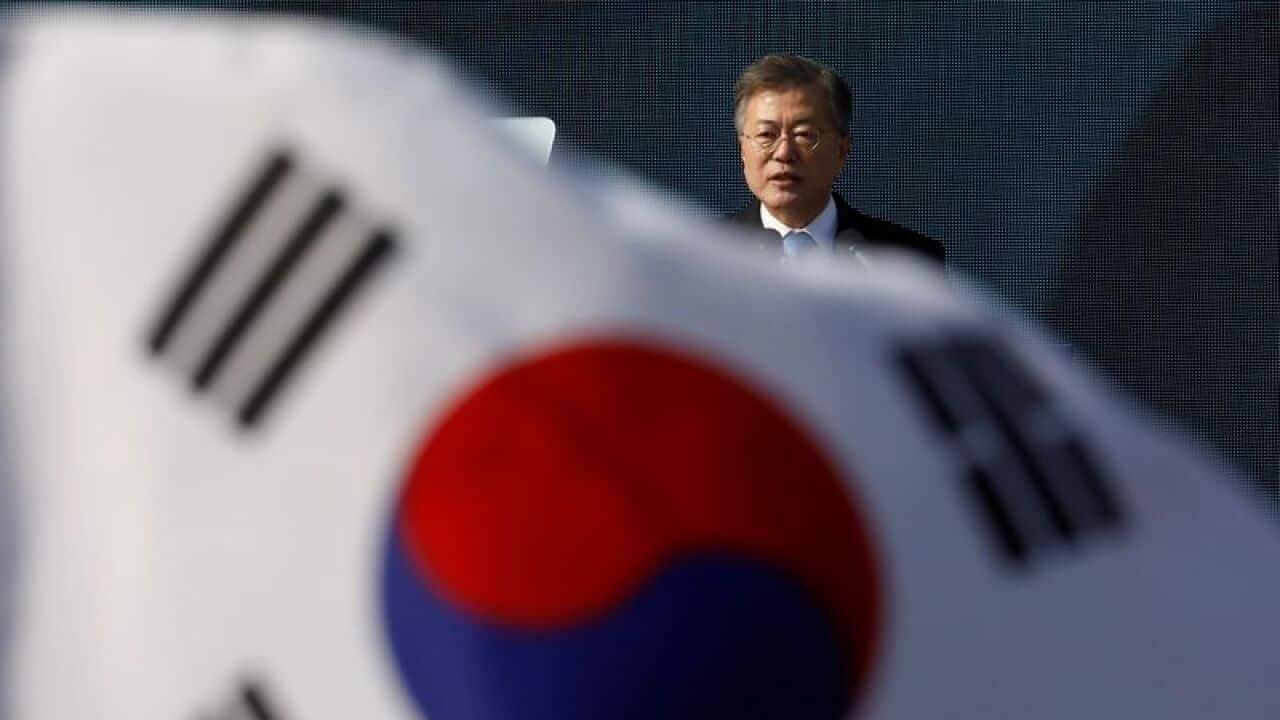 South Korean President Moon Jae-in