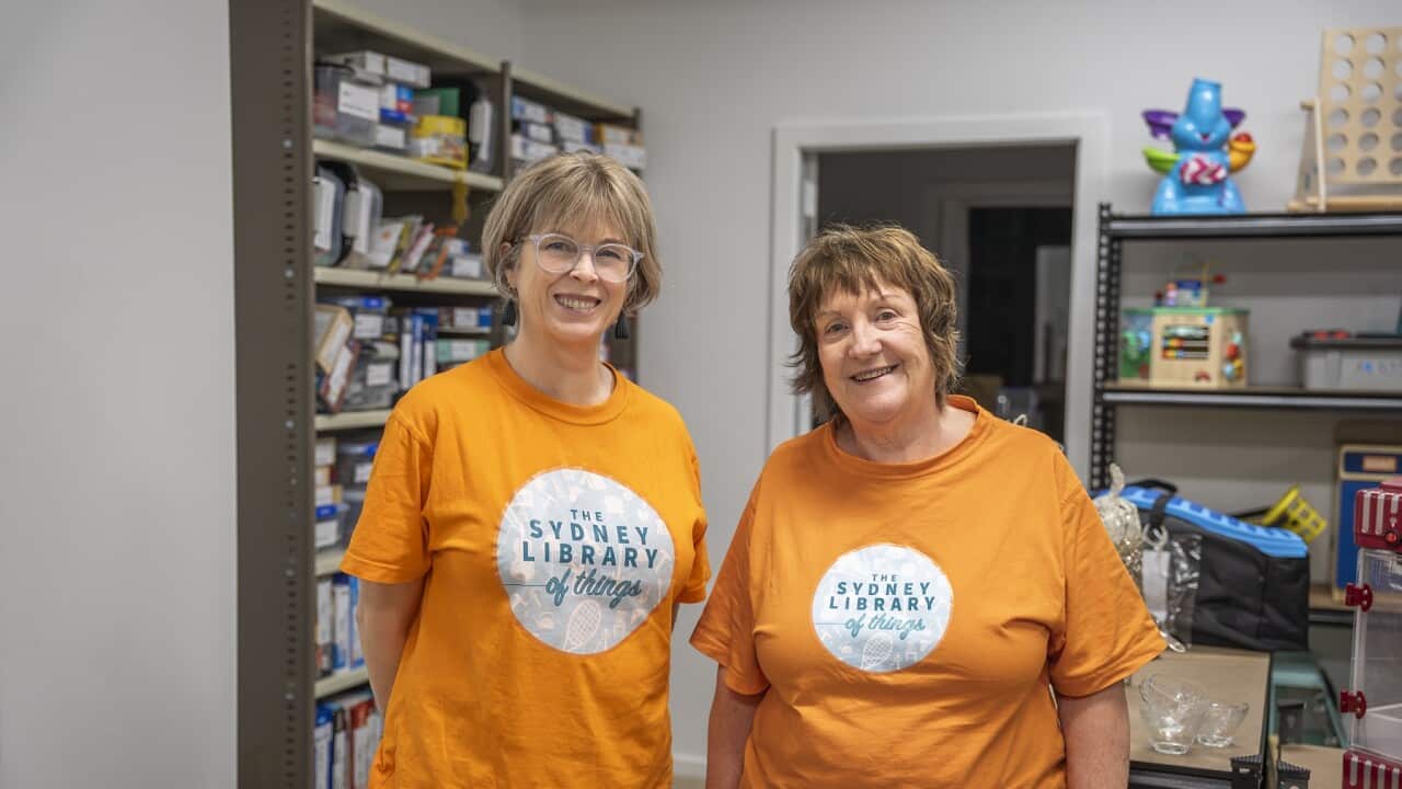 Sydney Library of Things founders Bridget Kennedy and Carol Skyring  (SBS Spencer Austad).jpg