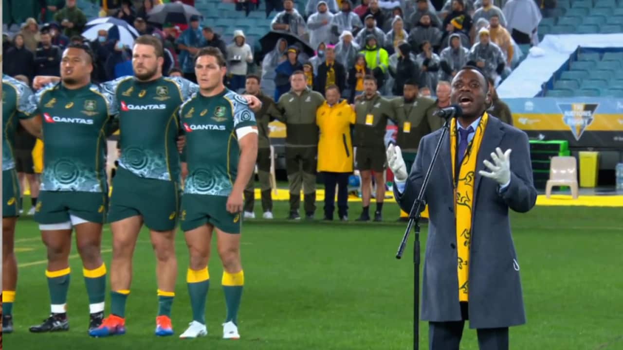 David Nduwimana ariko arararirimba indirimbo y'igihugu imbere yo gutangura inkino zihuza Australia na Nouvelle Zelande ejo itariki 31/10/2020.