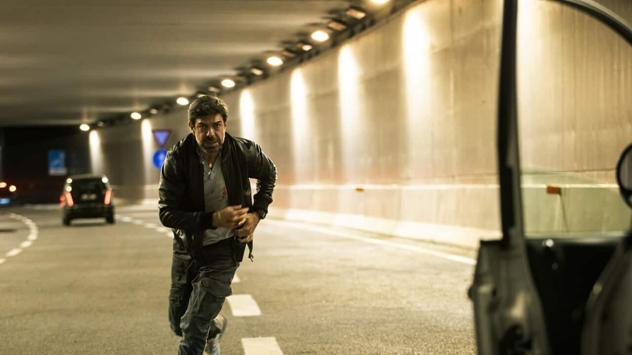 Pierfrancesco Favino in a scene from The Last Night of Amore