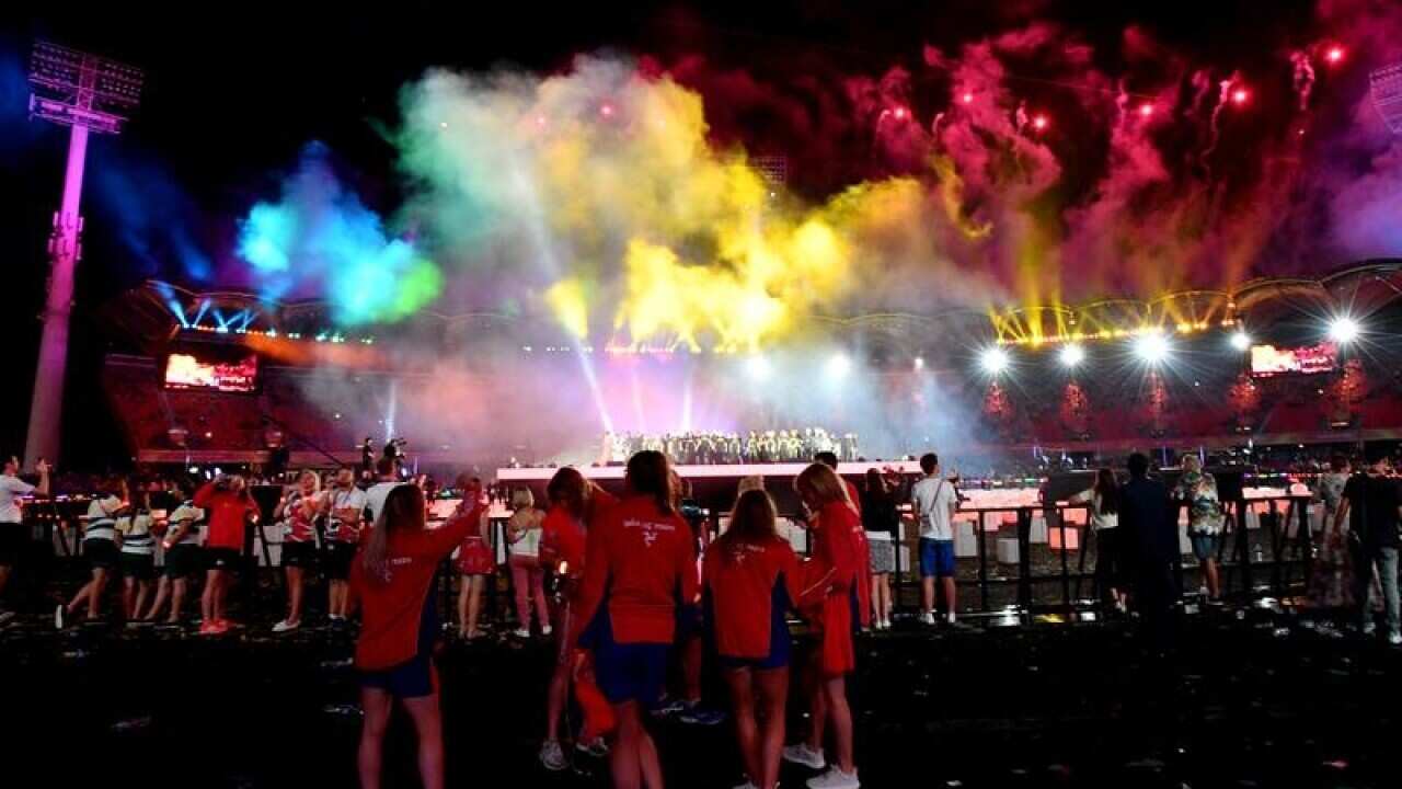 closing ceremony of the XXI Commonwealth Games