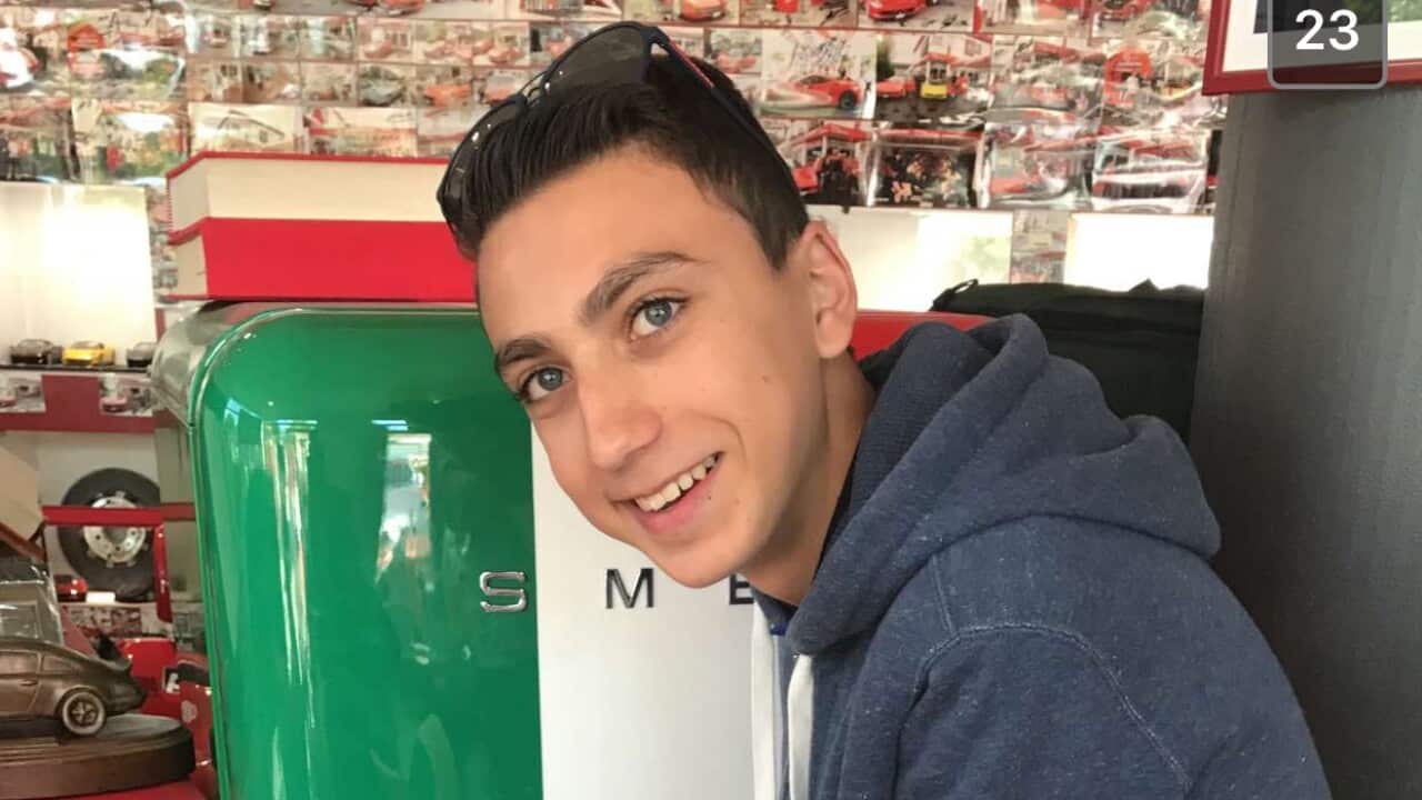 Marc Salamone, vincitore del concorso RecitaDante dell'IIC di Sydney