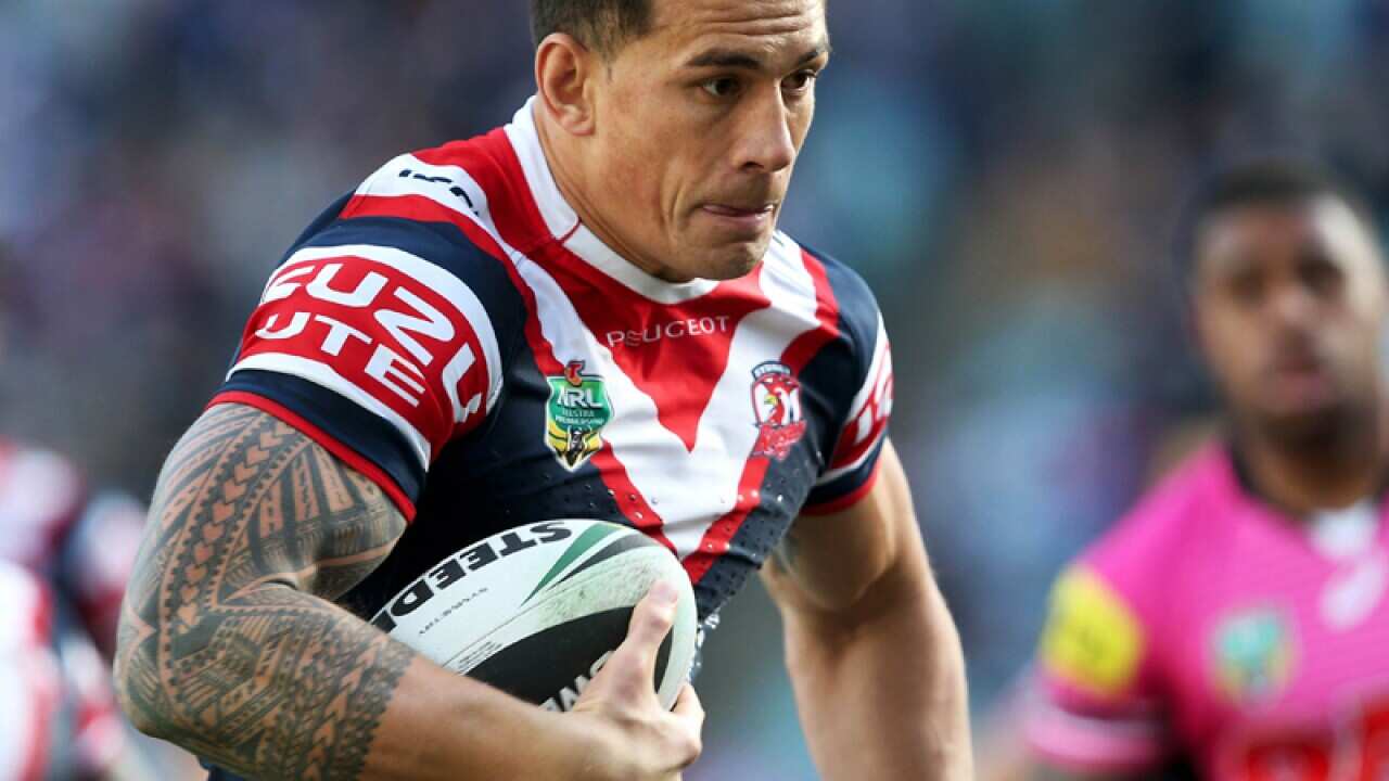 Rooster's Sonny Bill Williams