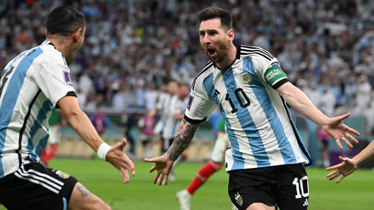 Football/ 2022 FIFA World Cup/ Argentina vs Mexico