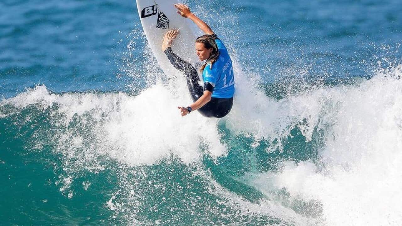 Australian surfer Keely Andrew