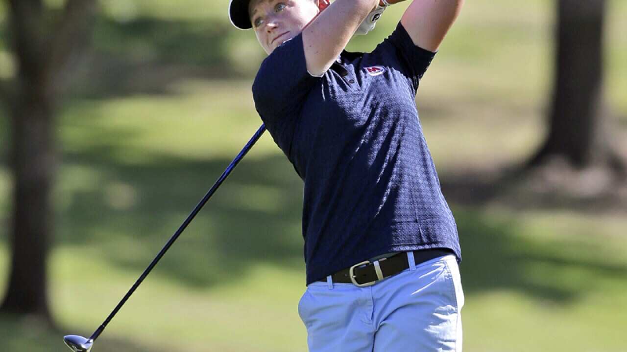 Stacy Lewis during the third round of the North Texas LPGA Shootout