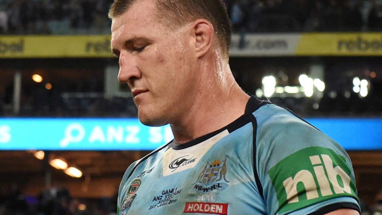 Paul Gallen of the Blues