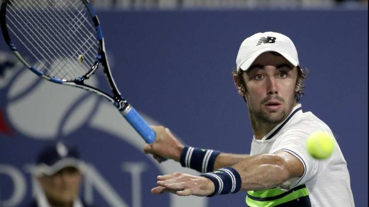 Australian tennis player Jordan Thompson