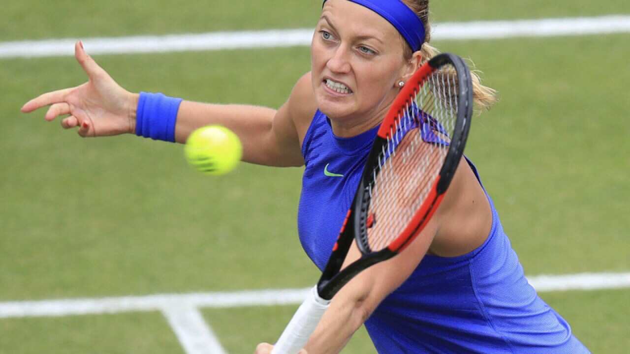 Czech tennis player Petra Kvitova