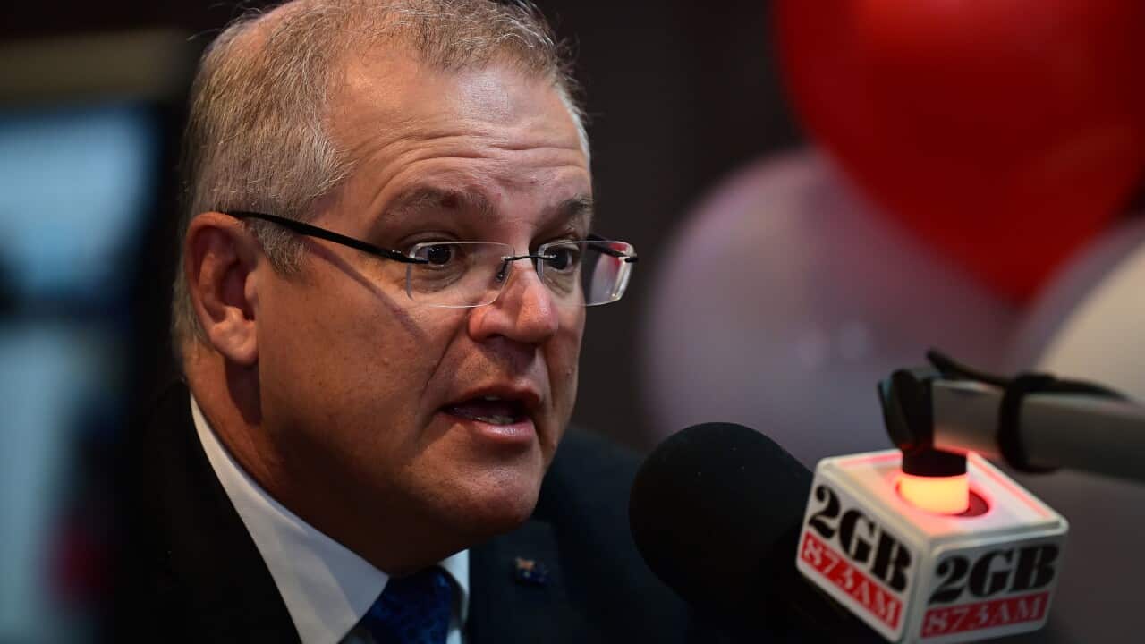 Prime Minister Scott Morrison is interviewed on 2GB in Sydney, 