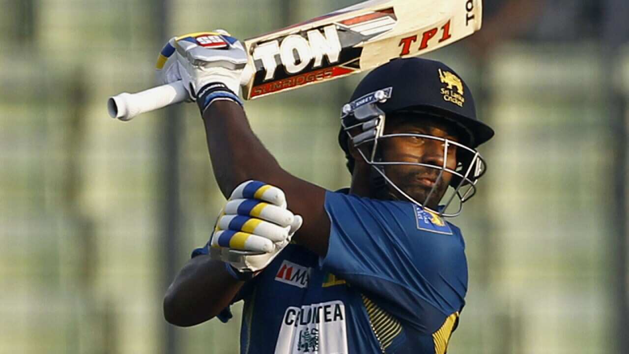 Sri Lankan batsman Thisara Perera