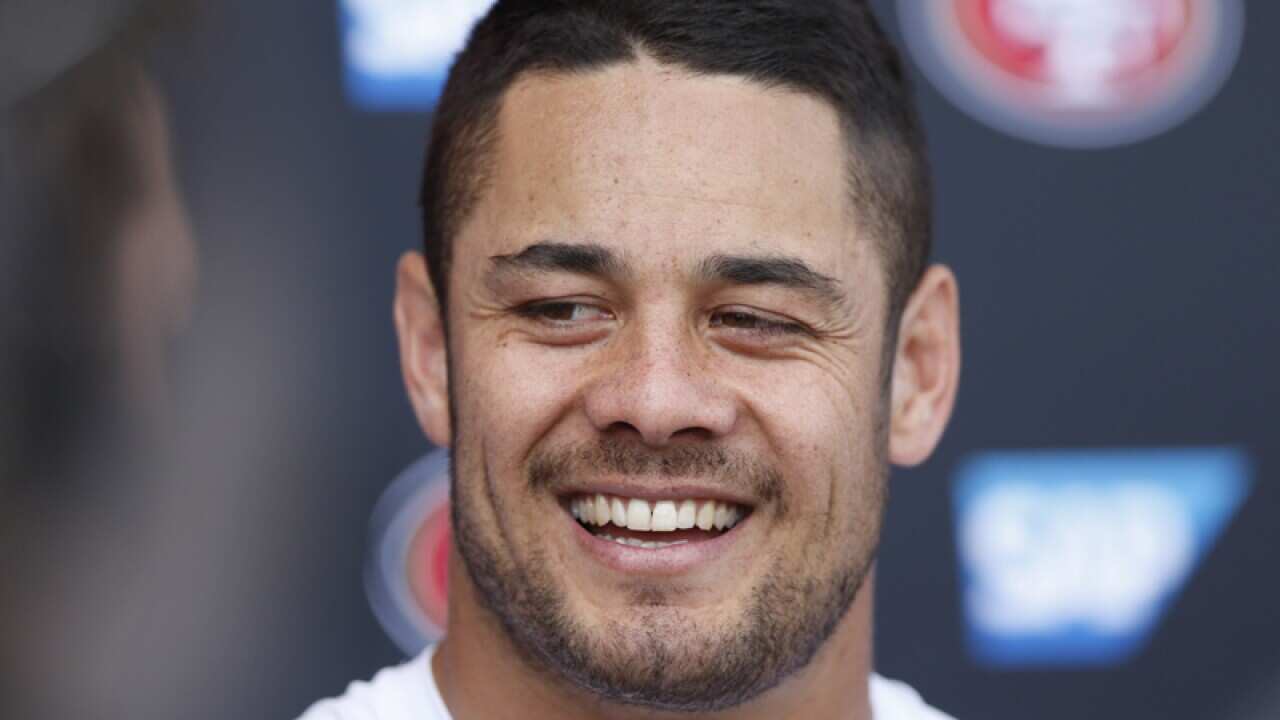 San Francisco 49ers' Jarryd Hayne