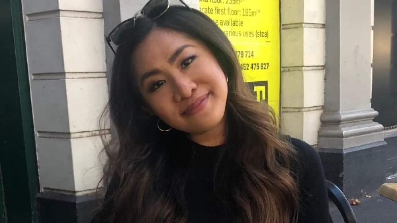 Nadia Egalita rolls up her sleeves in a preferred contemporary work space in Lygon Street, Melb. - 04 May 2029.