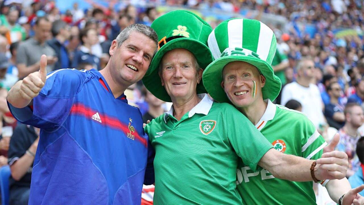 Irish fans