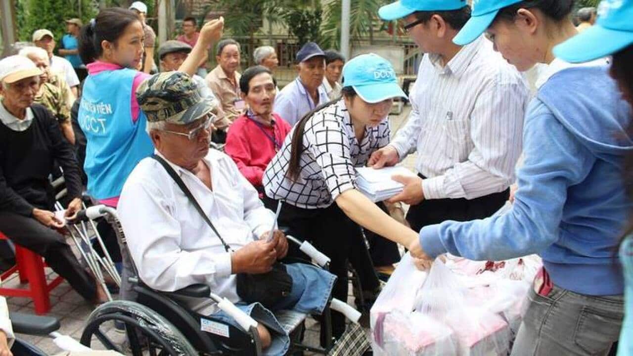 Ngày Tri Ân Thương Phế Binh VNCH năm 2015 tại Dòng Chúa Cứu Thế Saigon.