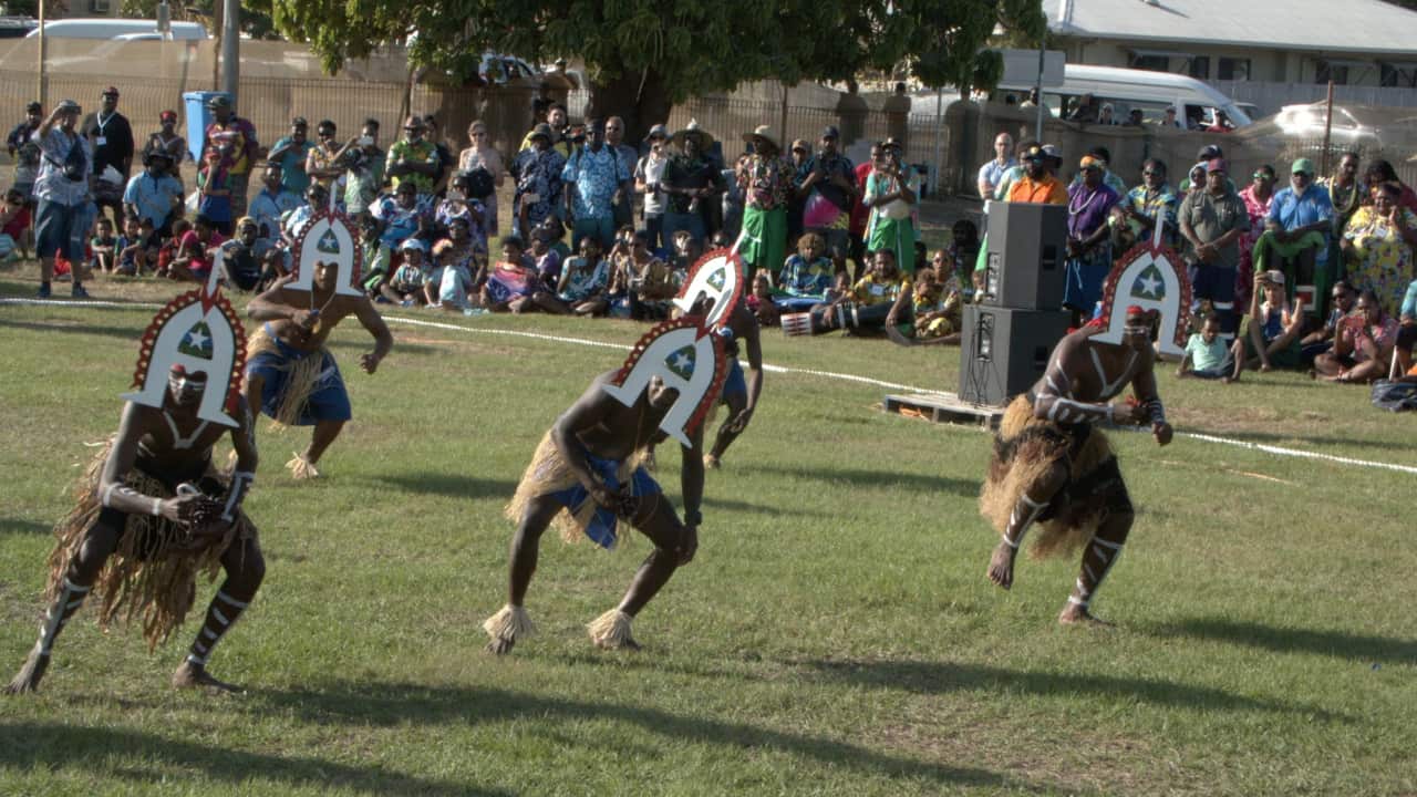 Cultural dancers perform at Winds of Zenadth