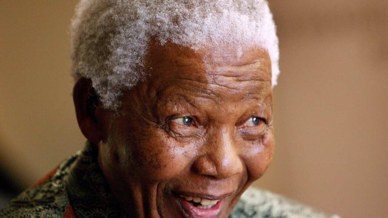 Anti-apartheid hero Nelson Mandela