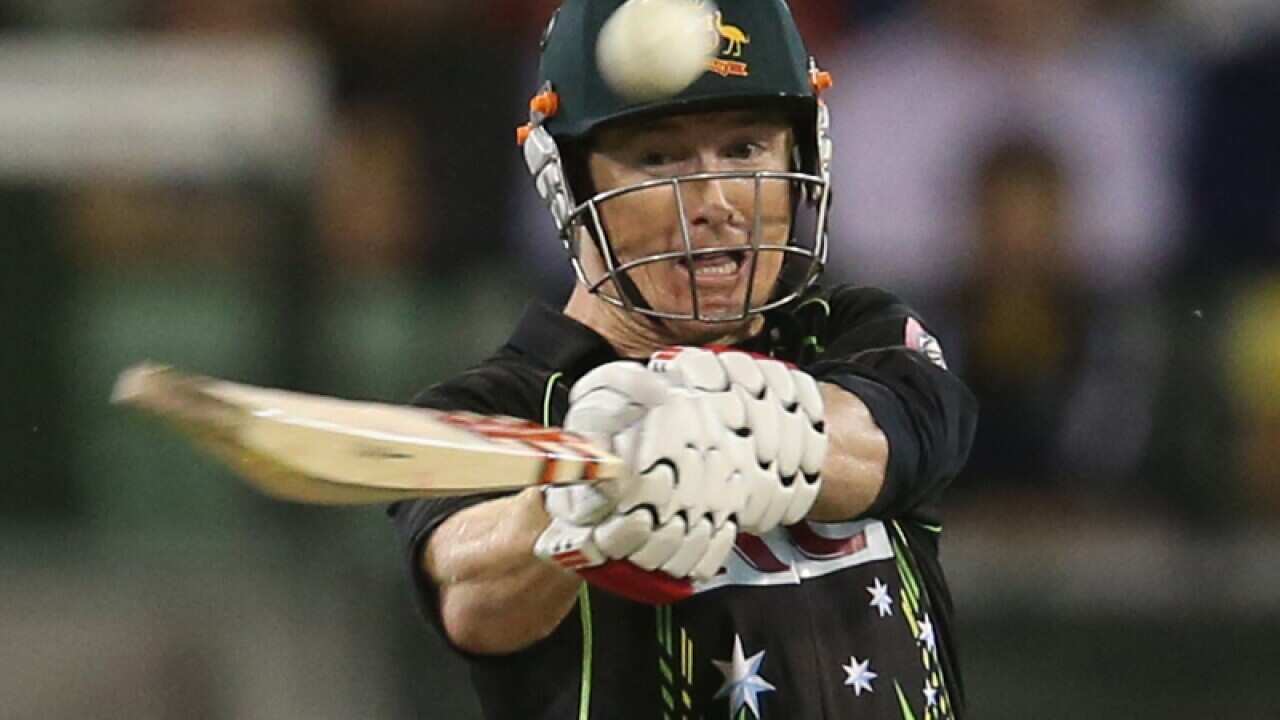 George Bailey in action during a T20 game