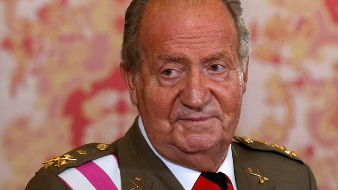 O Rei Juan Carlos, da Espanha, em foto de 2014.