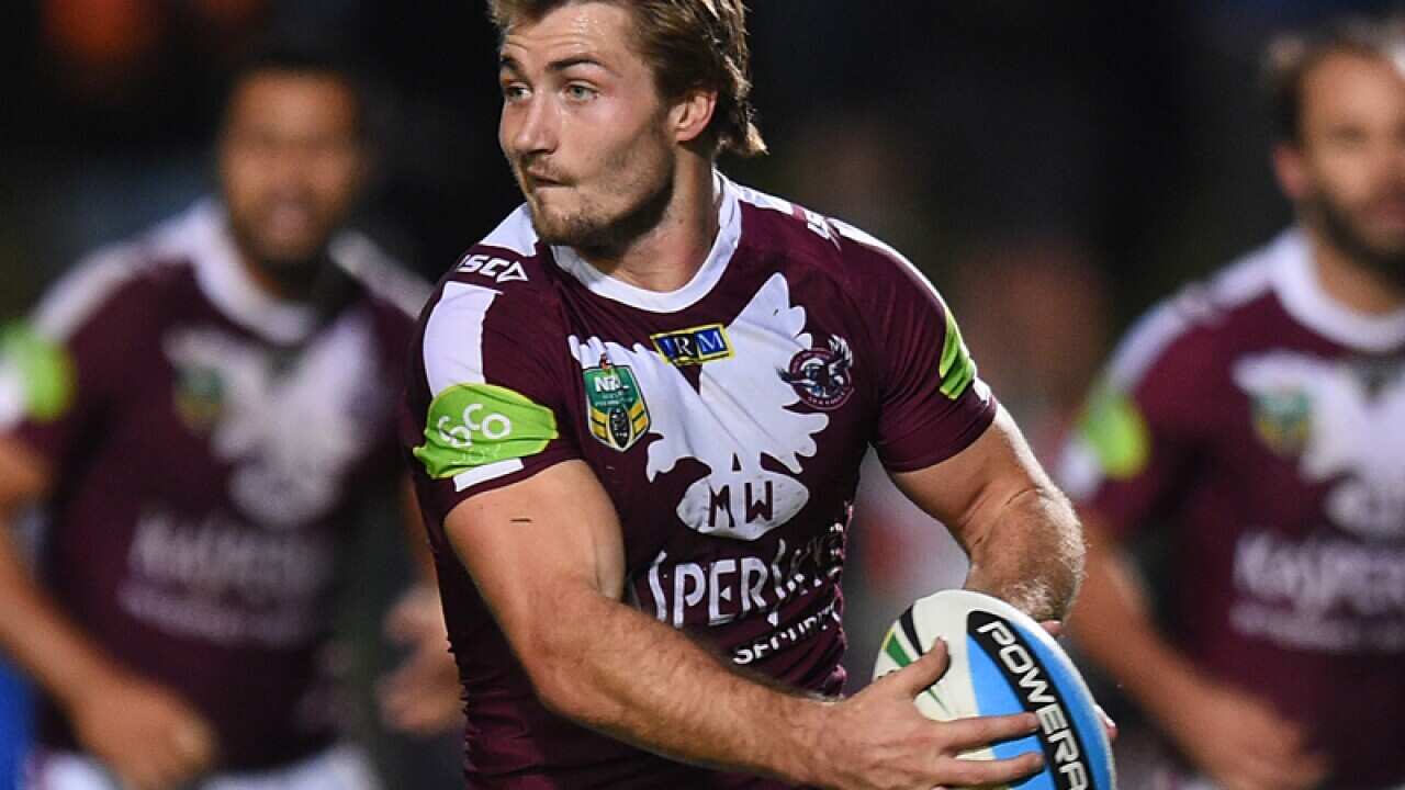 Manly Sea Eagles playmaker Kieran Foran