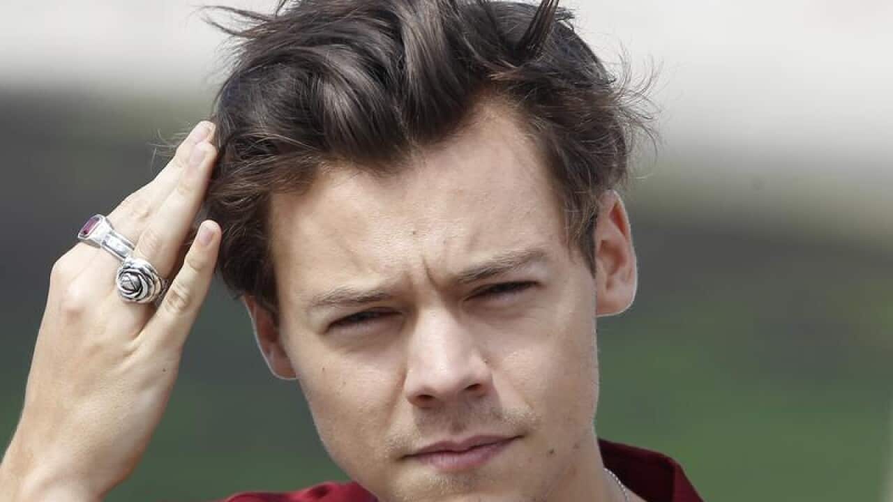 Britain's singer Harry Styles