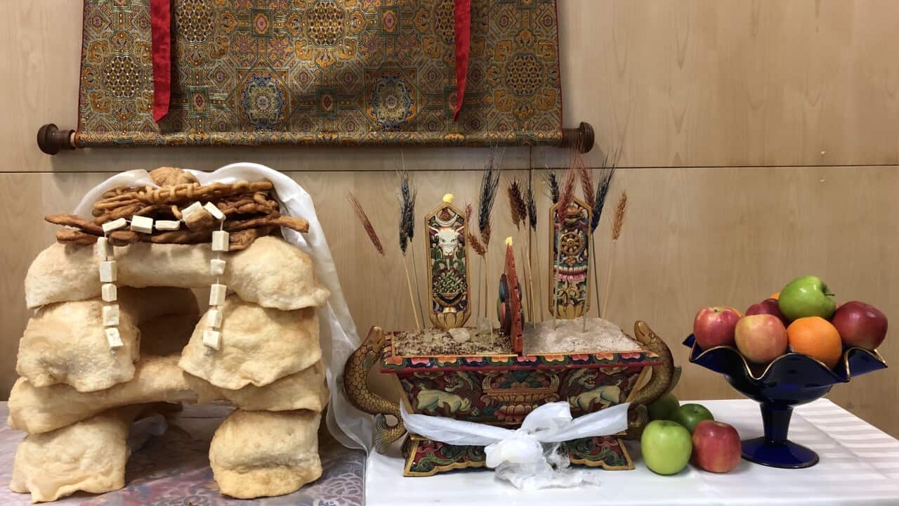 Losar altar