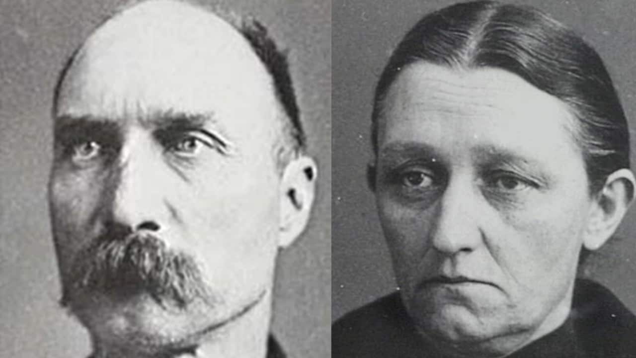 The terrace house Ella lived in that was home to the Hatpin Murderers over a hundred years ago.