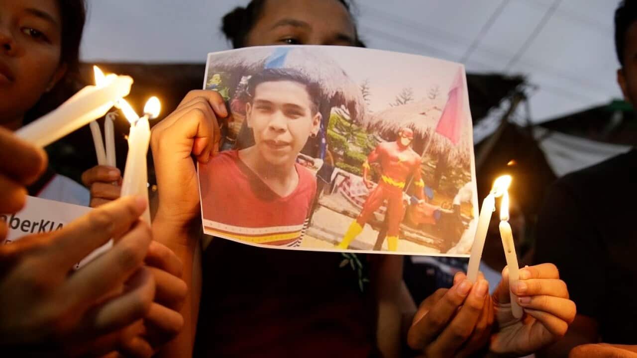 The Caloocan City regional trial court declared the three officers guilty for the killing of Kian Lloyd delos Santos in August 2017.