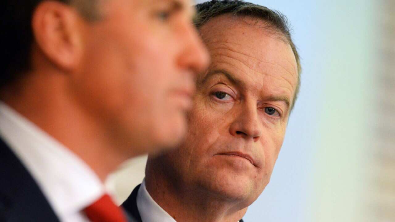 Richard Marles (Left), Bill Shorten (right)