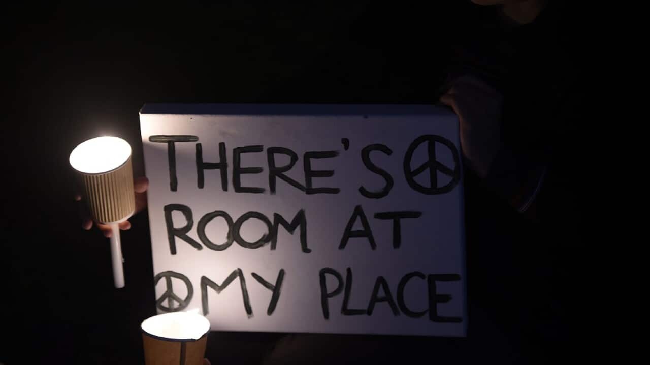 vigil in Melbourne