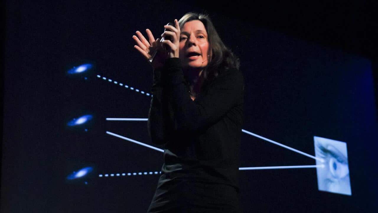 Patricia Burchat studies the structure and distribution of dark matter and dark energy. These mysterious ingredients can't be measured in conventional ways, yet form a quarter of the mass of our universe.