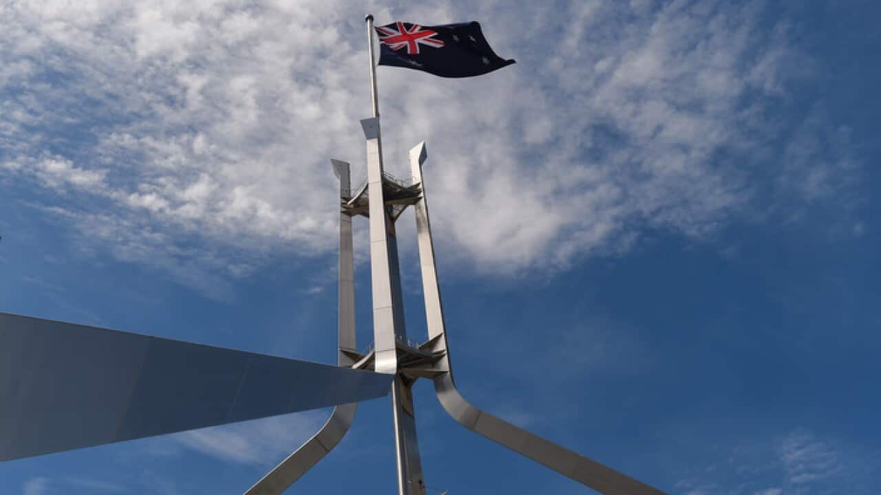 Parliament House, Canberra.