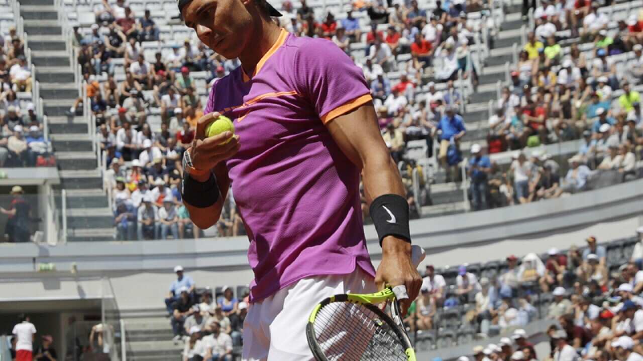 Spanish tennis player Rafael Nadal
