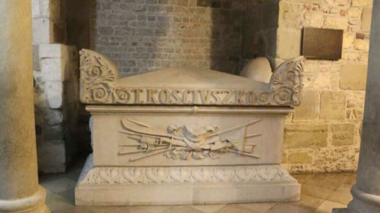 Kosciuszko's burial