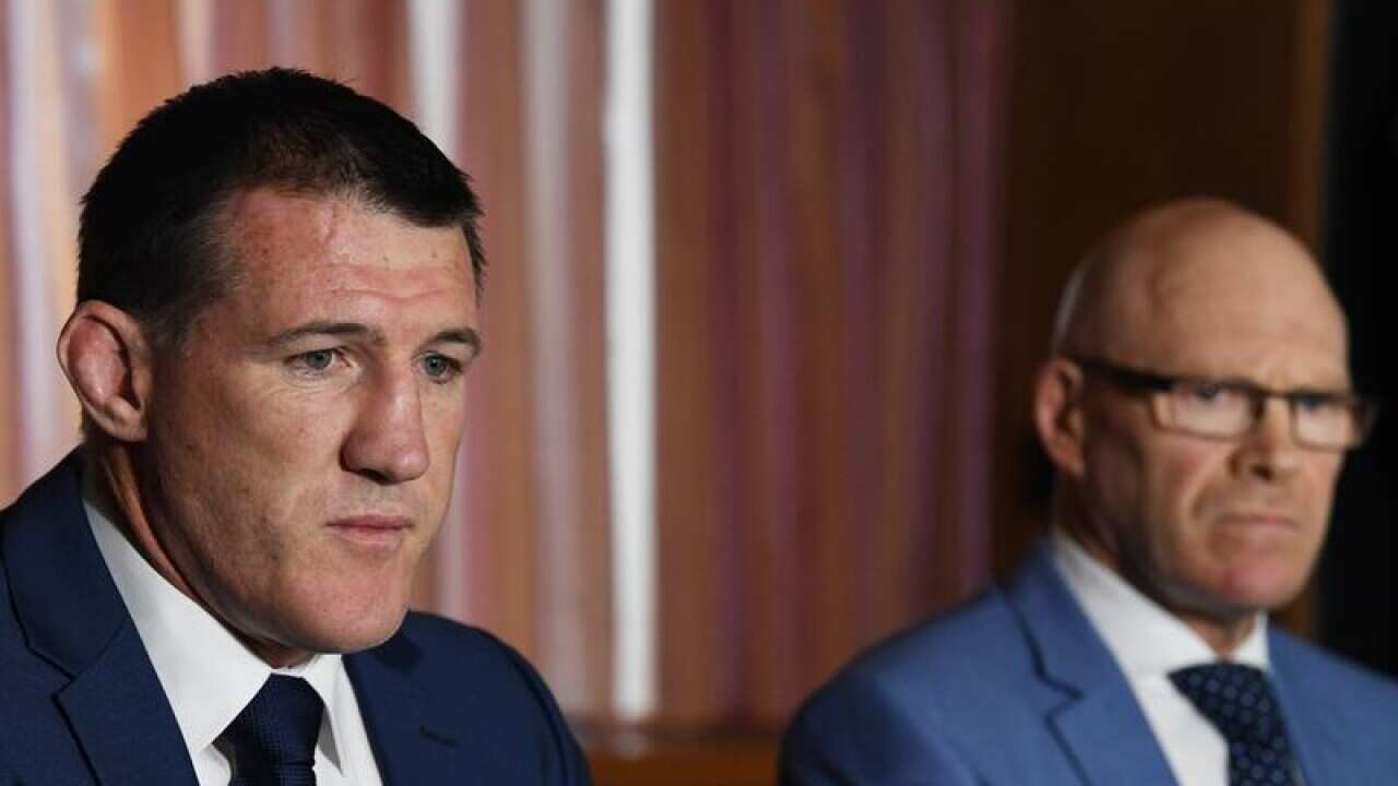 NRL SHARKS BARRY RUSSELL PRESSER GALLEN