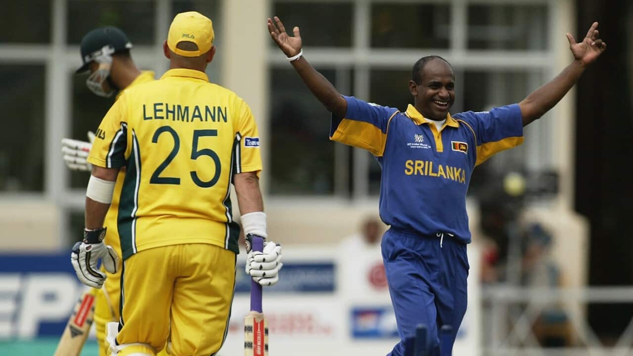 Sanath Jayasuriya of Sri Lanka