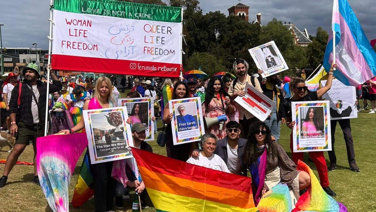 Iranians march in Melbourne Pride Parade for first time