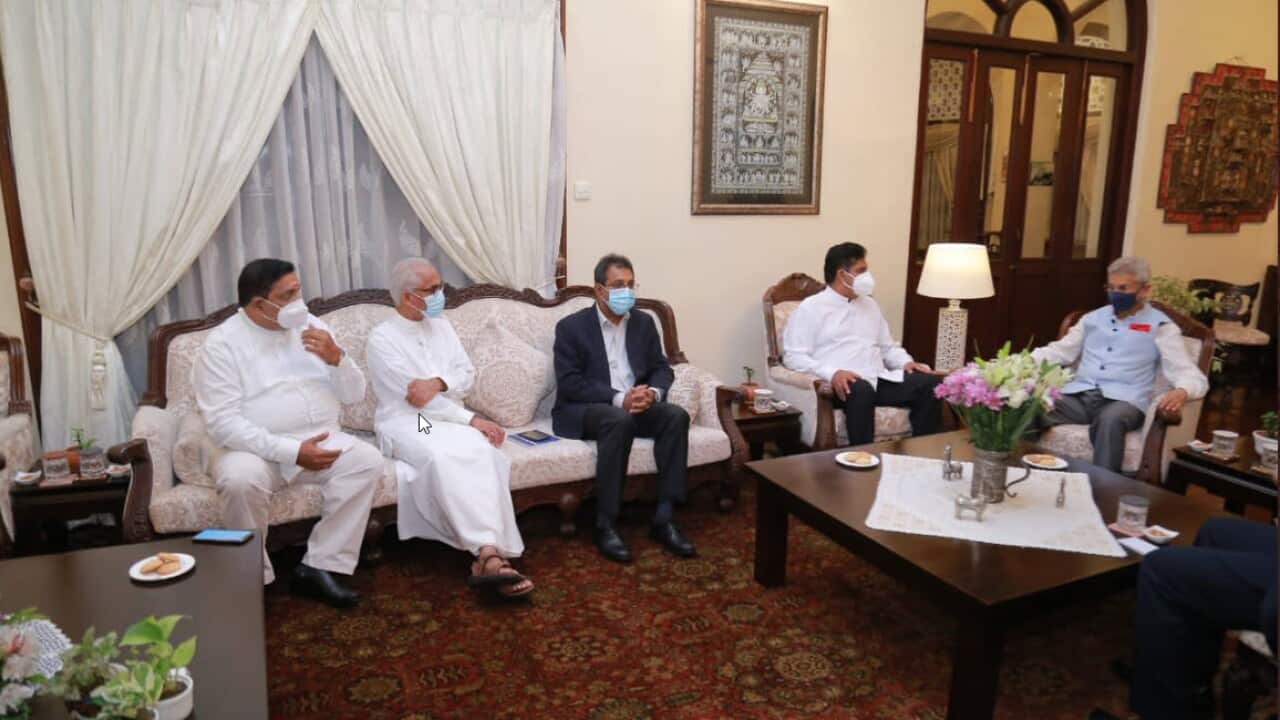 Indian Foreign minister visits Sri Lanka