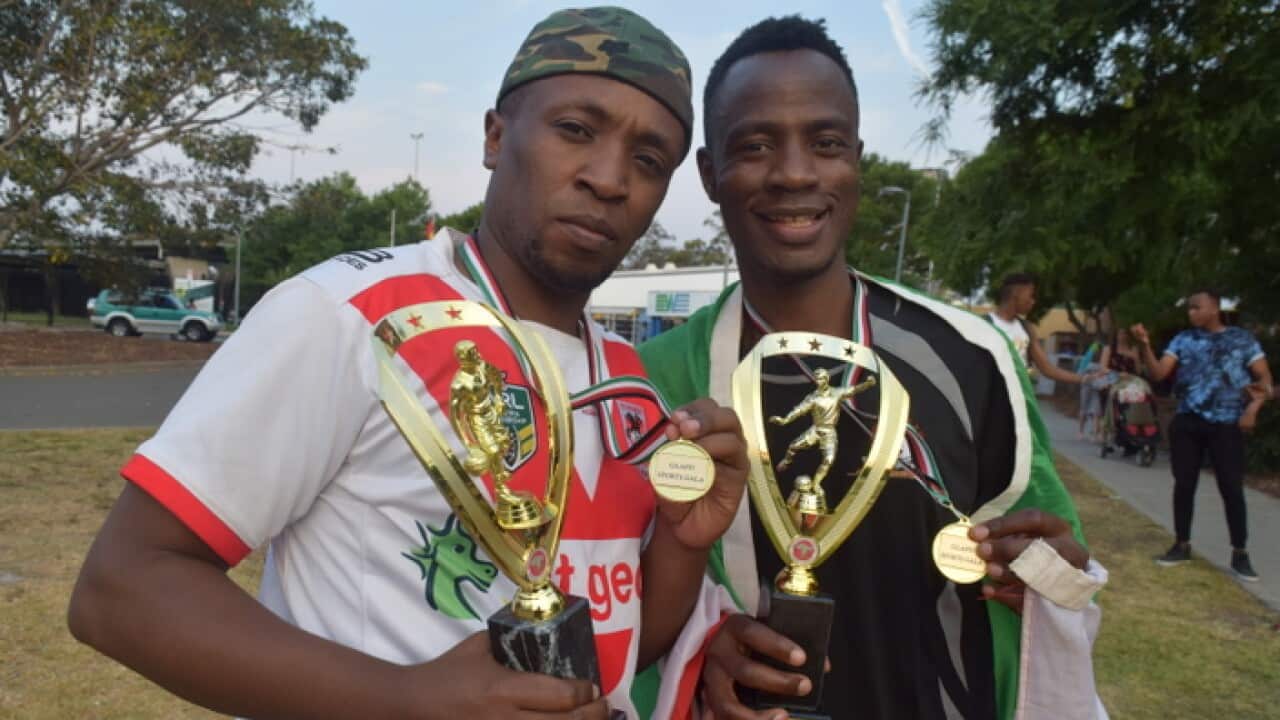 Viongozi wa timu za DR Congo na Burundi katika michezo ya GLAPD Int'l