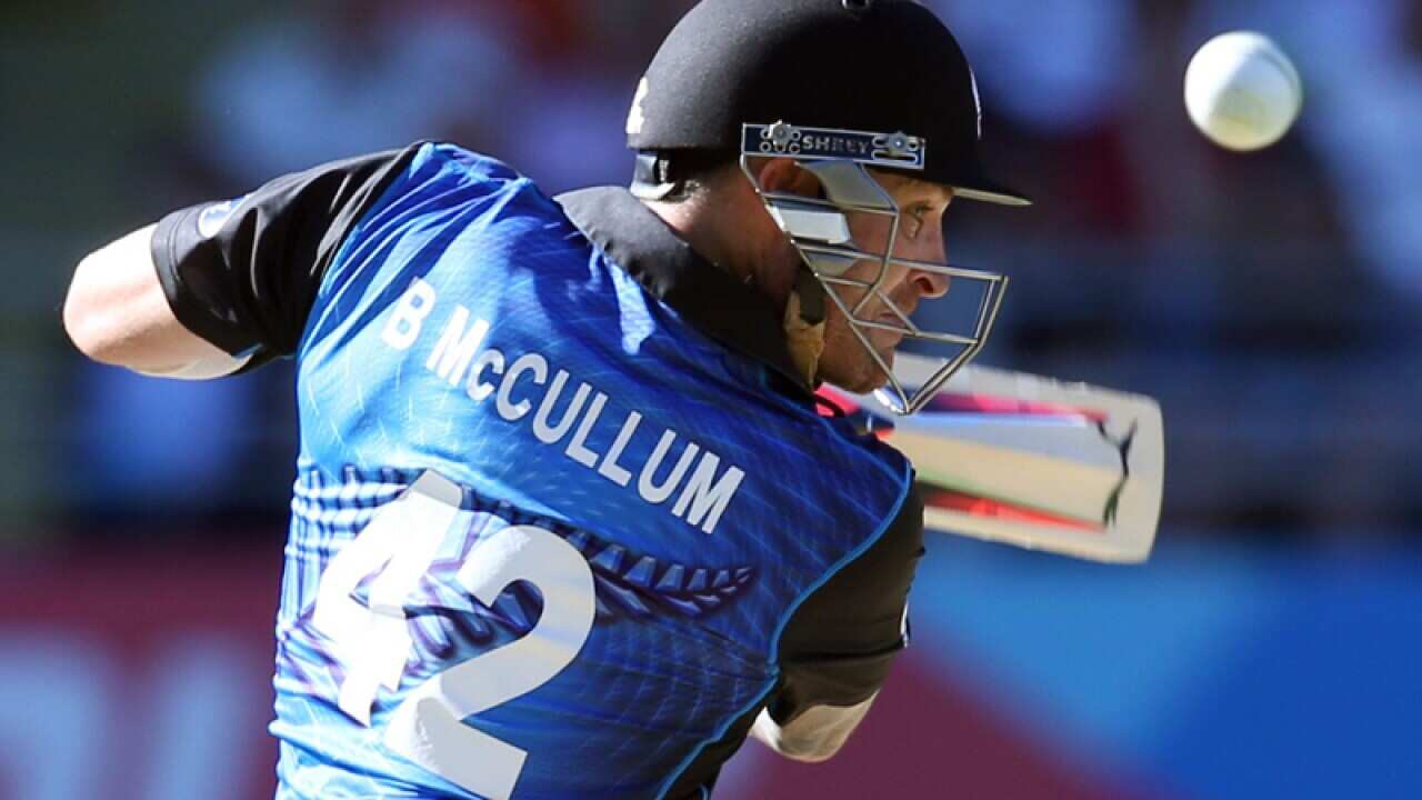 New Zealand's Brendon McCullum