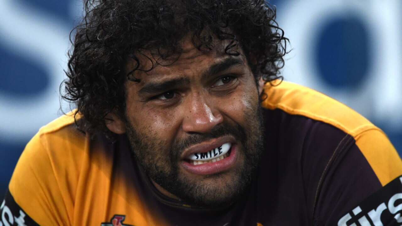 Broncos forward Sam Thaiday.