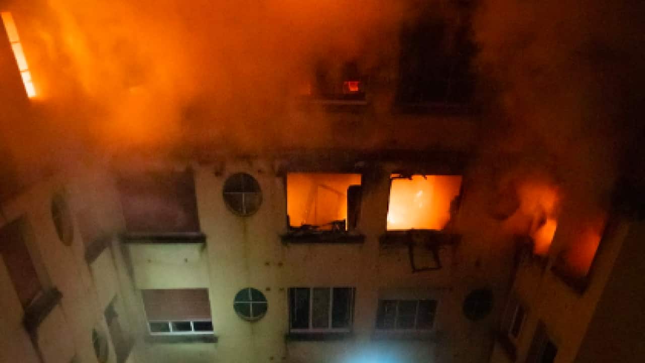 Incendie à Paris