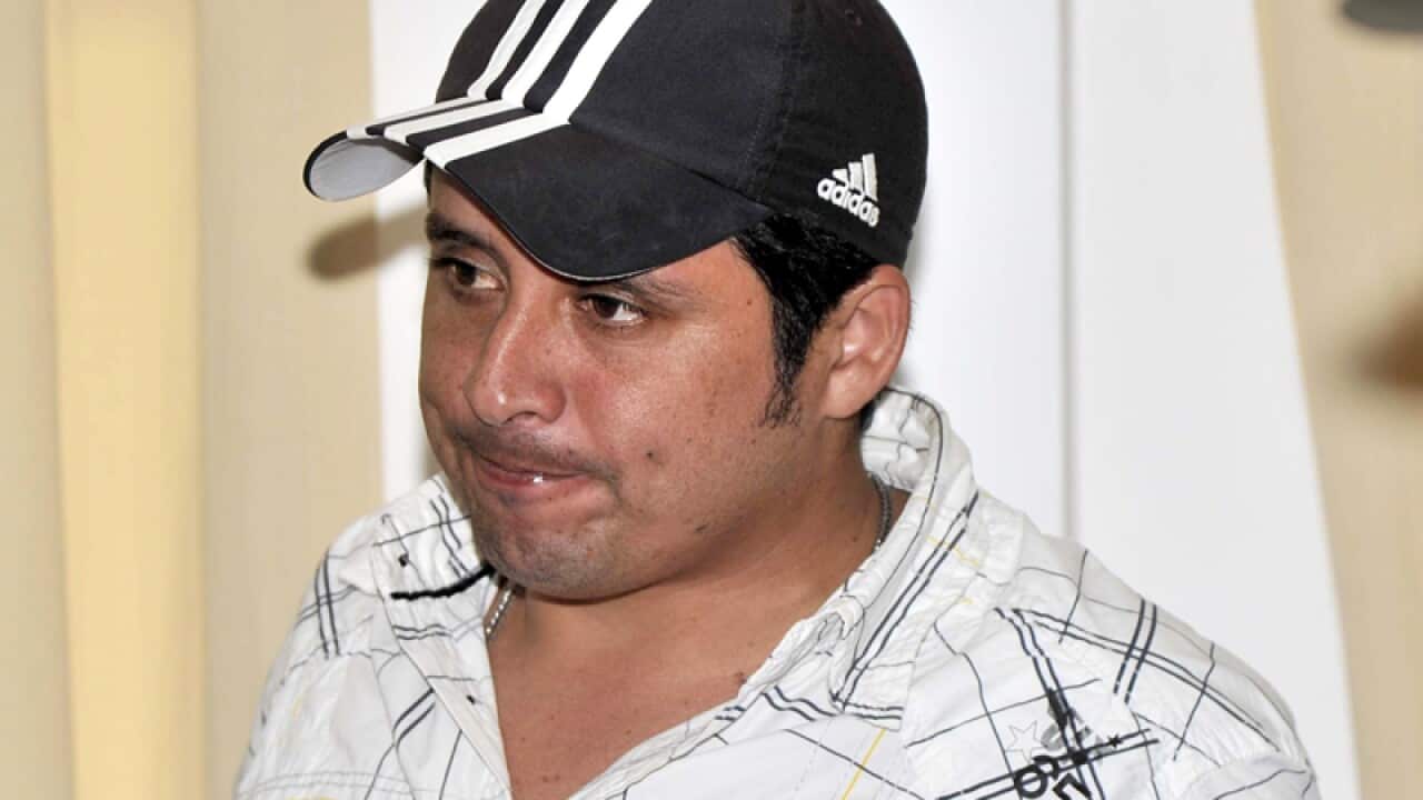 Bolivian man Jaime Martinez