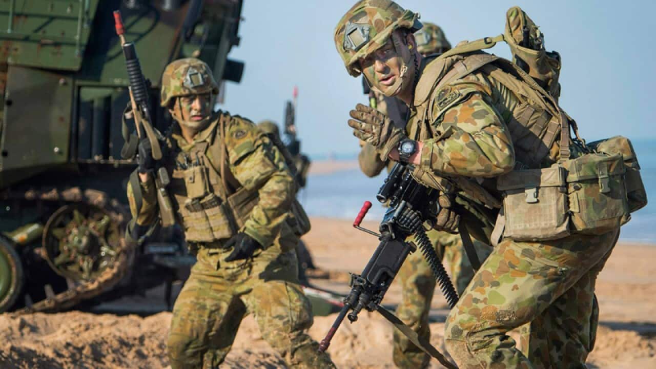 Australian Army Soldier during Talisman Sabre 2015