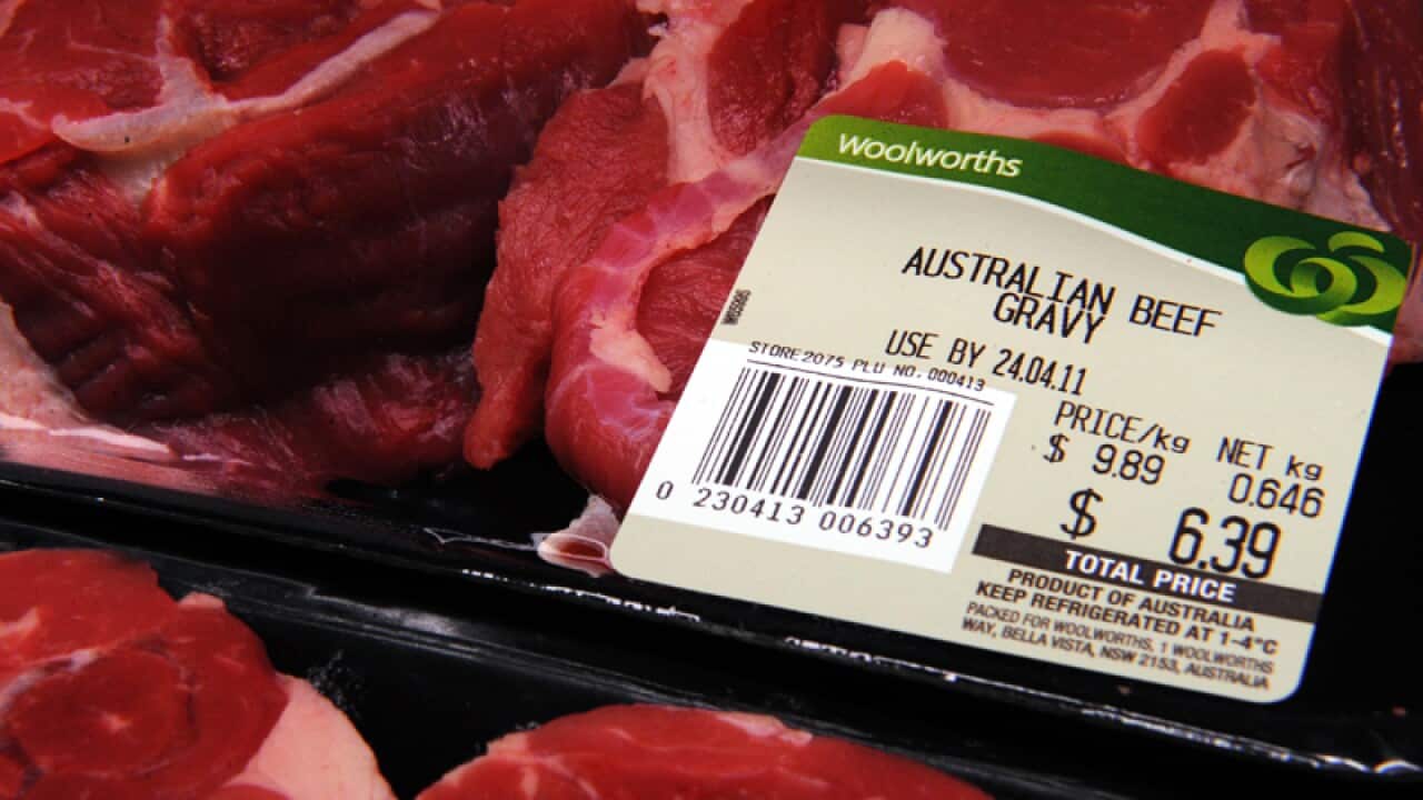 Cuts of Australian beef