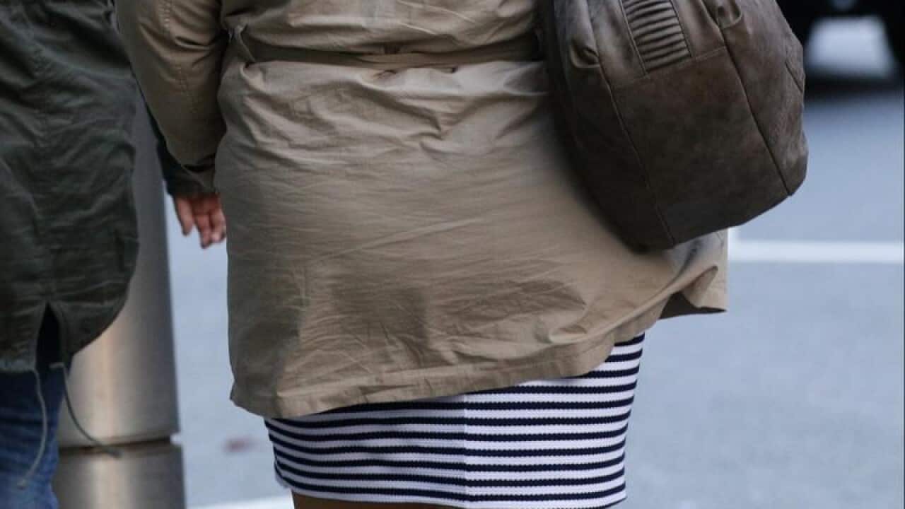 obese woman