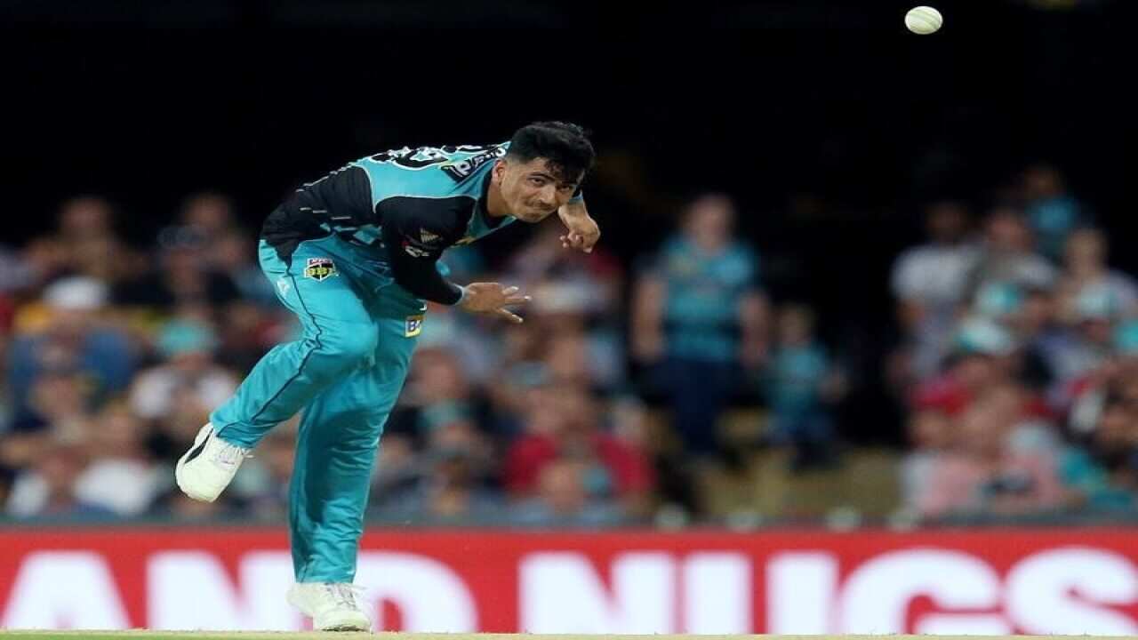 Brisbane Heat spinner Mujeeb Ur Rahman