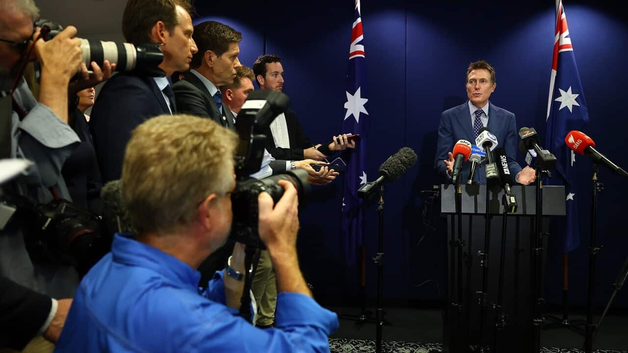 Attorney-General Christian Porter Holds Press Conference