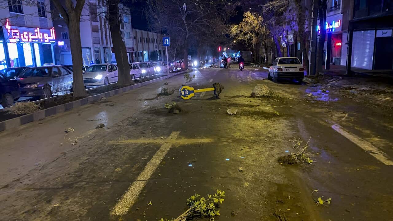 Protest in Iran - Hamedan