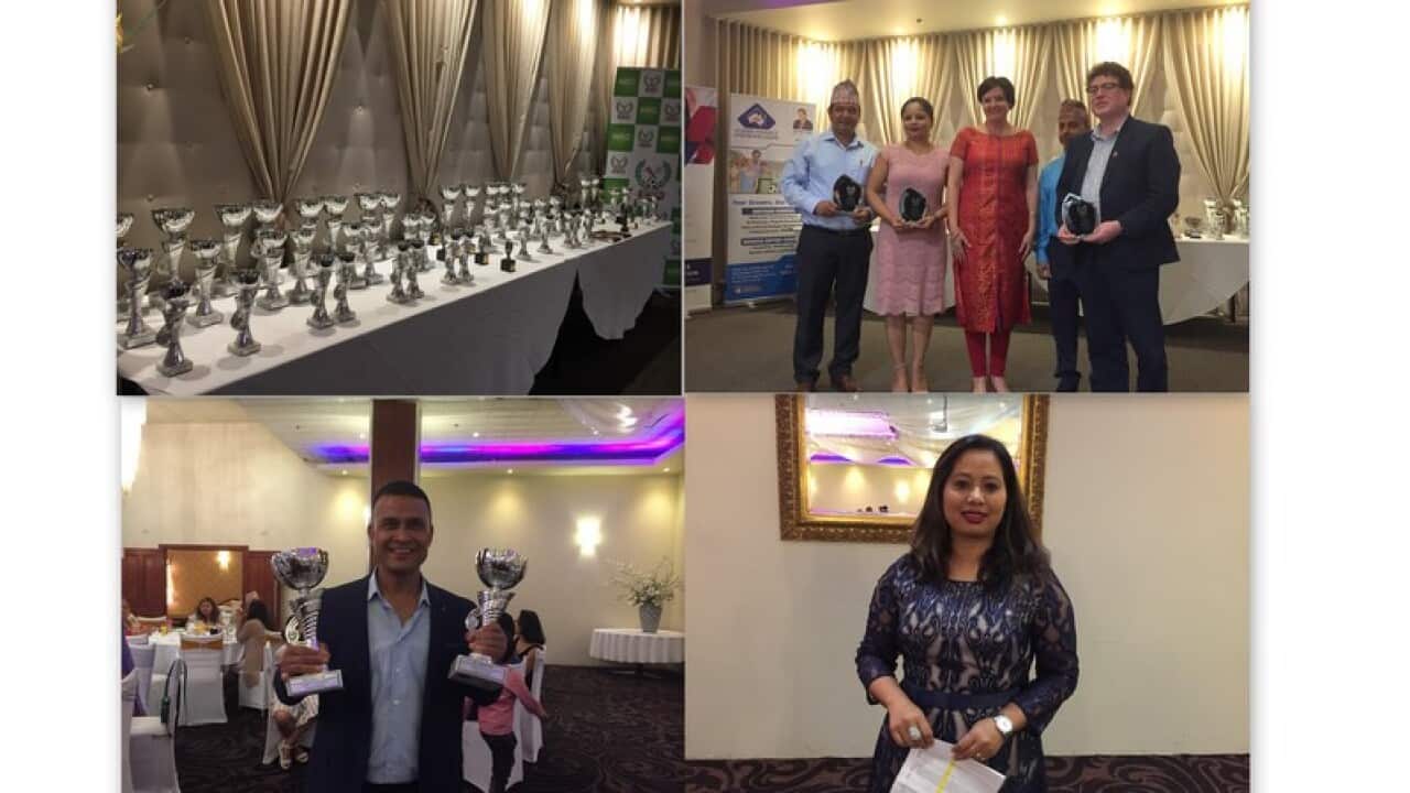 Nepalese Recreational Club Award presentation